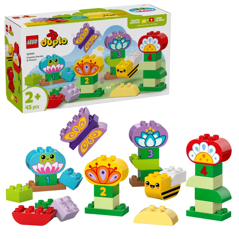 LEGO® Duplo. Kreatywny ogród i kwiaty 10444 - tantis.pl