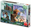 Puzzle 3x55 Raya i ostatni smok - tantis.pl