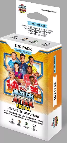 Match Attax Extra 2025/26 Eco pack - tantis.pl