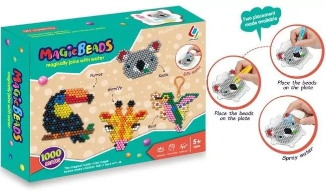 Magiczne koraliki wodne breloczki 1000el - tantis.pl