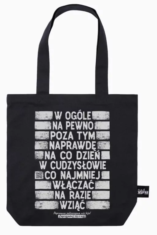 Parszywa 10. Torba bawełniana czarna - tantis.pl