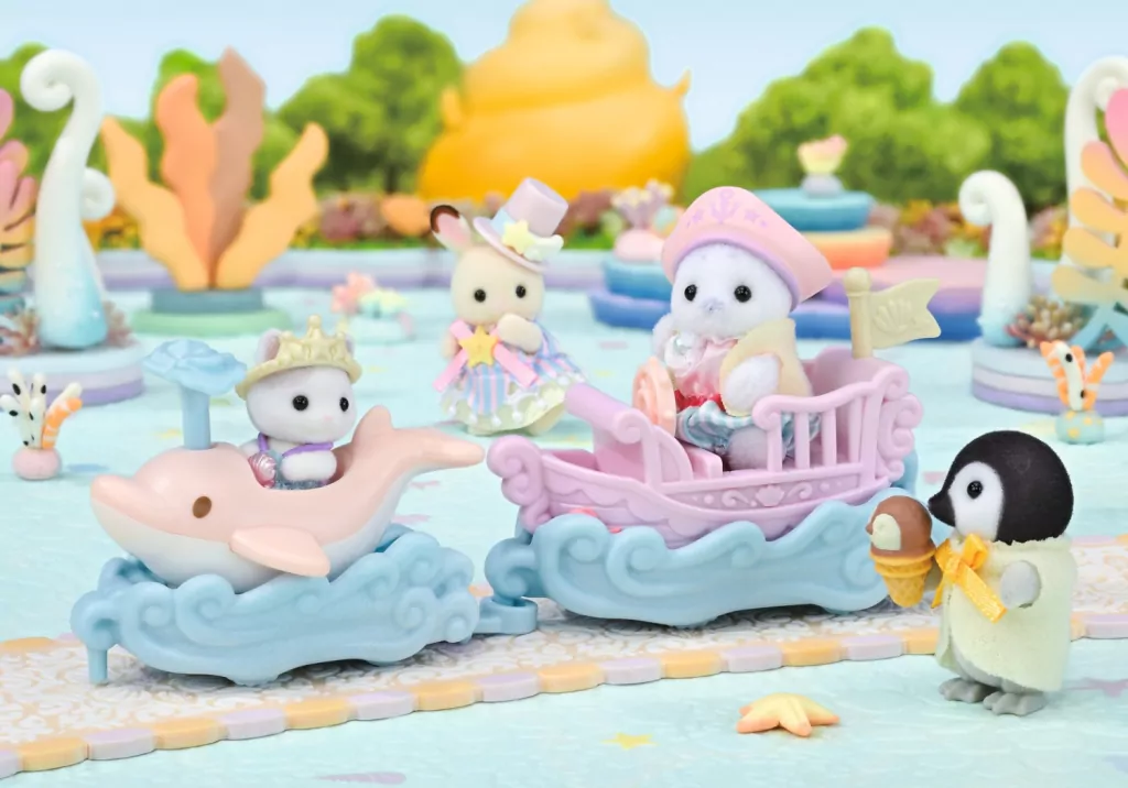 Sylvanian Families Morskie pojazdy w parku rozrywk - tantis.pl