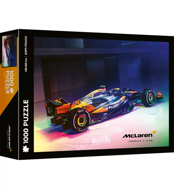 Puzzle 1000 McLaren, Chrome Liver TREFL - tantis.pl
