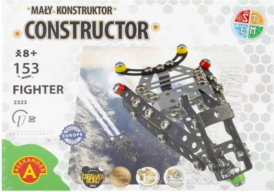 Mały Konstruktor - Fighter 8+ - tantis.pl