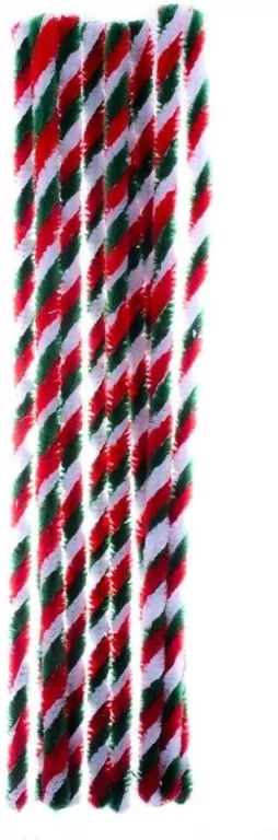 Druciki kreatywne 30cm trójkolorowe 25szt - tantis.pl
