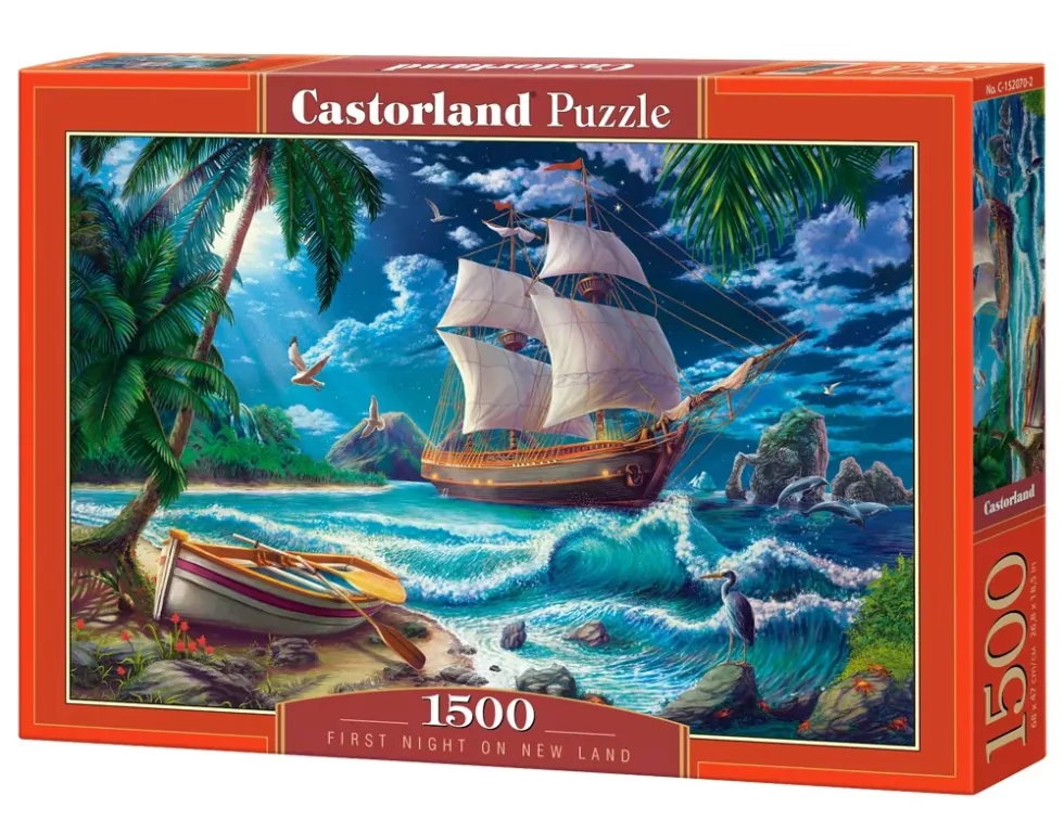 Castor. Puzzle 1500. First Night on New Land - tantis.pl