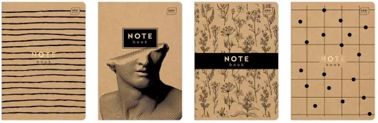 Zeszyt A5/60K gładki HS Kraft