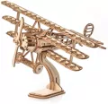 Puzzle Drewniane 3D - Samolot Trójpłat - tantis.pl