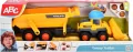 ABC Pojazd Volvo z grzechotką 65cm - tantis.pl