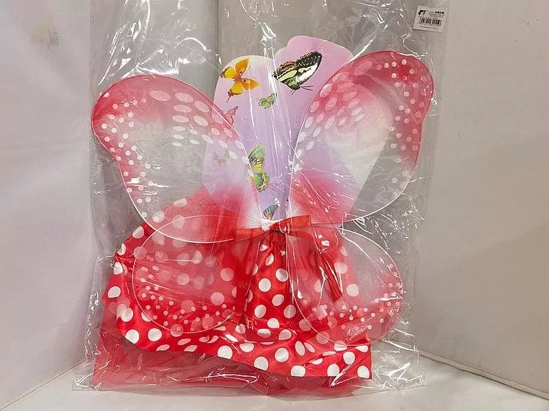 Strój Motylka czerwony - tantis.pl