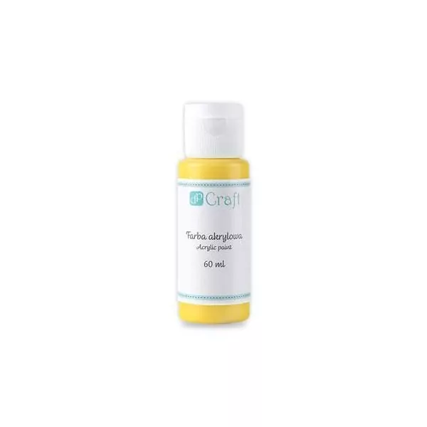 Farba akrylowa, 60 ml - school bus yellow (DPFA-004) - tantis.pl