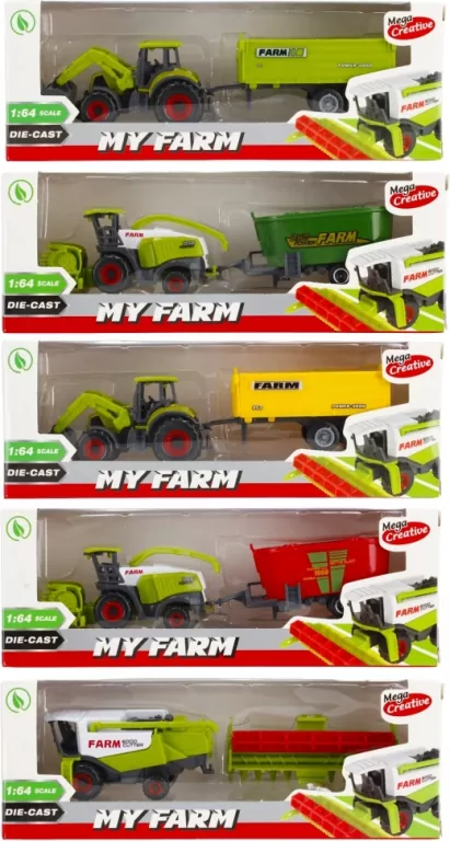 Traktor metalowy Moje Ranczo 17cm - tantis.pl
