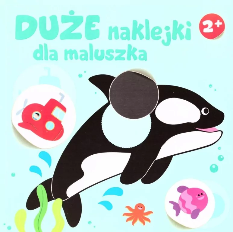 Duże naklejki dla maluszka 2+ - tantis.pl