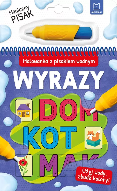 Wyrazy. Malowanka z pisakiem wodnym - tantis.pl