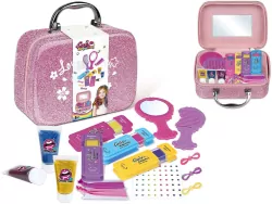 Zestaw piękności z kredą do włosów w kuferku