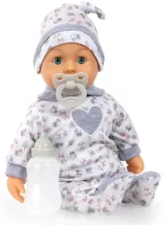 Bobas pierwsze słowa szary 38cm