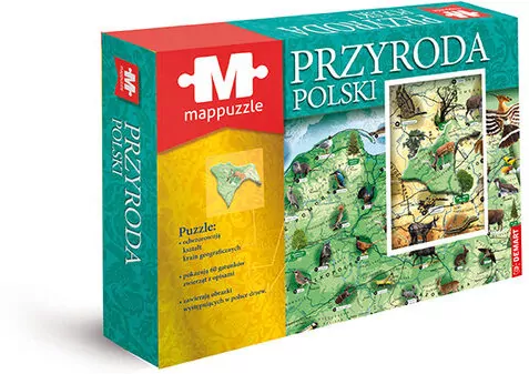 Mappuzzle. Zwierzęta Polski - tantis.pl
