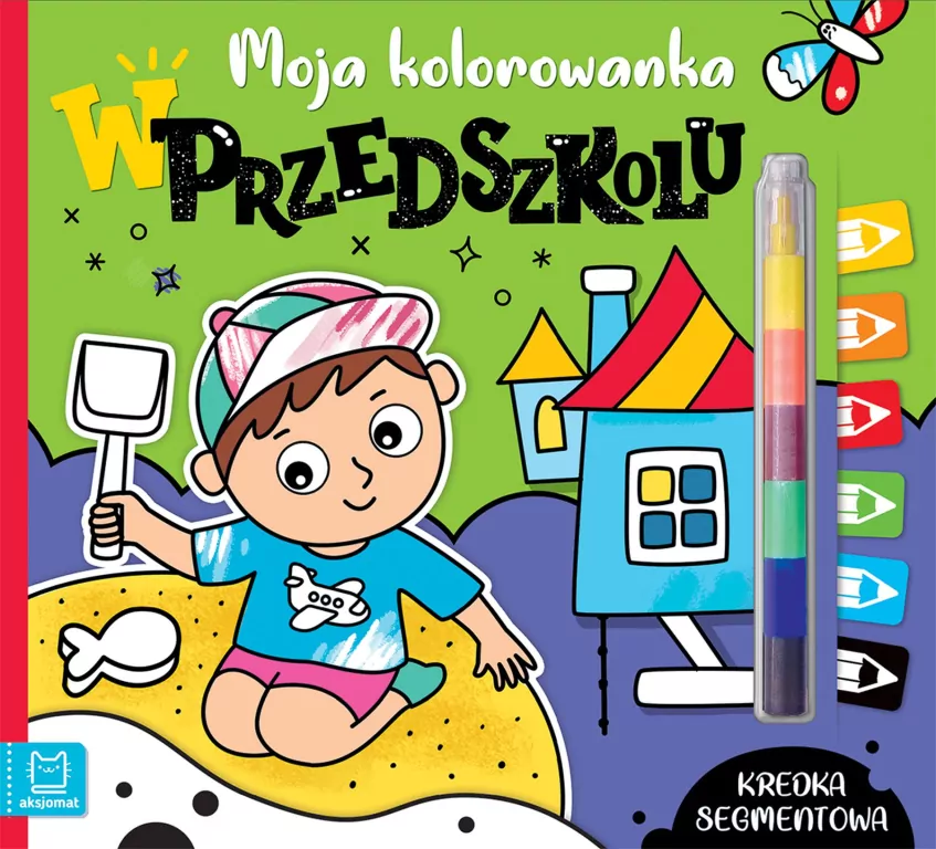 W przedszkolu. Moja kolorowanka. Kredka segmentowa - tantis.pl