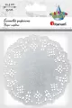 Serwetki papierowe okrągłe 11,5cm srebrne - tantis.pl