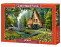 Puzzle 2000. Toadstool Cottage Castorland - tantis.pl