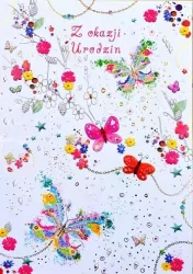 Kartka okolicznościowa: Urodziny