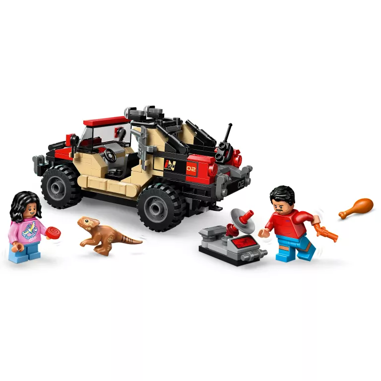 LEGO® Jurassic World. Ucieczka terenówką przed raptorem 76972 - tantis.pl