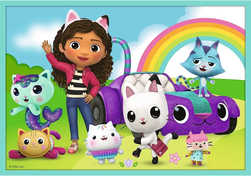 W świecie Gabi. Puzzle 10w1 - tantis.pl