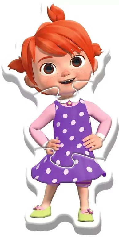 Trefl. Puzzle Cocomelon Baby Classic. Moje pierwsze puzzle - tantis.pl