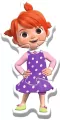 Trefl. Puzzle Cocomelon Baby Classic. Moje pierwsze puzzle - tantis.pl
