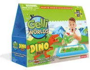 Zestaw do tworzenia gelli z figurkami i tacą Gelli Worlds Dino Pack 3+, Zimpli Kids
