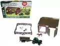 Zagroda 51el. + traktor w pudełku 5279-32 HIPO - tantis.pl