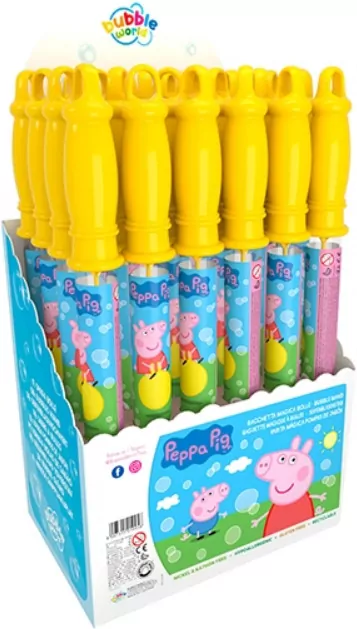 Miecz do robienia baniek mydlanych 120ml Świnka Peppa - tantis.pl