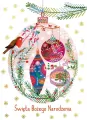 Karnet B6 Boże Narodzenie Bombki - tantis.pl