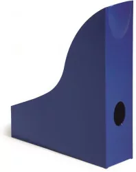 Pojemnik na dokumenty A4, Basic, niebieski