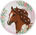 Talerze owalne papierowe 23cm 8szt - tantis.pl