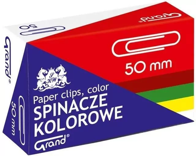 Spinacze kolor 50mm GRAND - tantis.pl