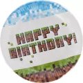 TALERZ PAP 227 PIXEL HAPPY BIRTHDAY PM OP8SZT - tantis.pl