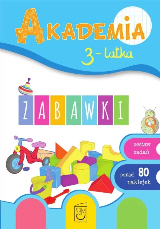 Zabawki. Akademia 3-latka - tantis.pl