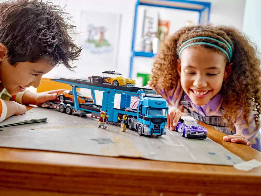 LEGO® City. Laweta z samochodami sportowymi. 60408 - tantis.pl