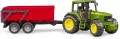 Traktor John Deere 6920 z wywrotką czerwoną - tantis.pl