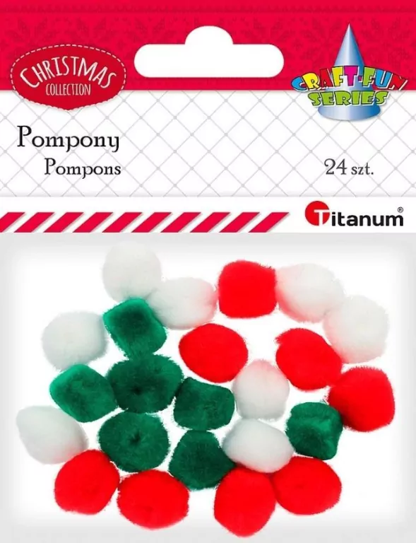 Pompony akrylowe. Mix - tantis.pl