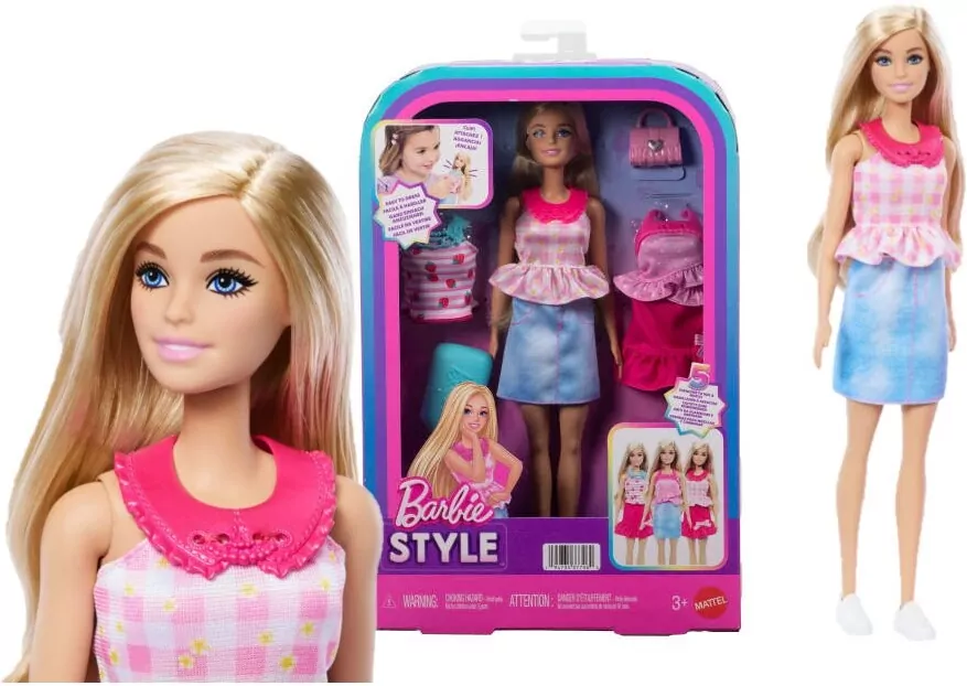 Barbie zestaw z ubraniami - tantis.pl