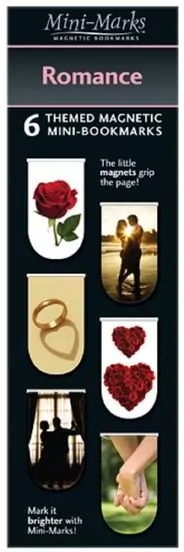 Zakładki magnetyczne. Romance. 6 sztuk. - tantis.pl