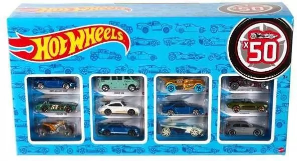 Hot Wheels Zestaw prezentowy 50-pak - tantis.pl