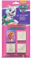 Psi Patrol dla dziewczynek - pieczątki 3 szt - tantis.pl