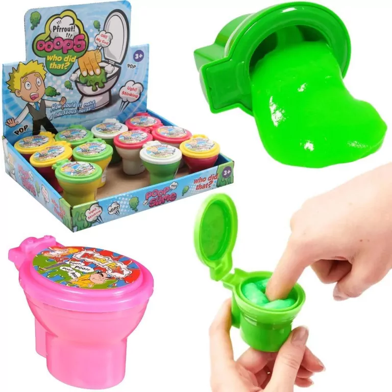 Masa magiczna slime muszla klozetowa MIX - tantis.pl