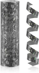 Serpentyna holograficzna czarna 4m