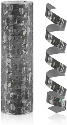 Serpentyna holograficzna czarna 4m