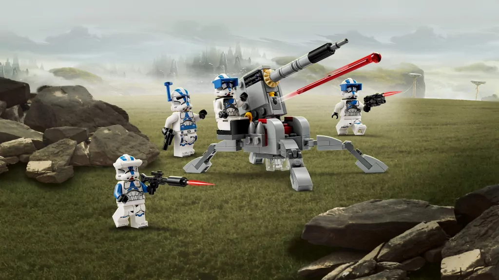 LEGO® Star Wars™. Zestaw bitewny – żołnierze-klony z 501 legionu™ 75345 - tantis.pl