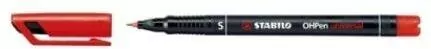 Foliopis STABILO OHPen S permanentny czerwony 841/40